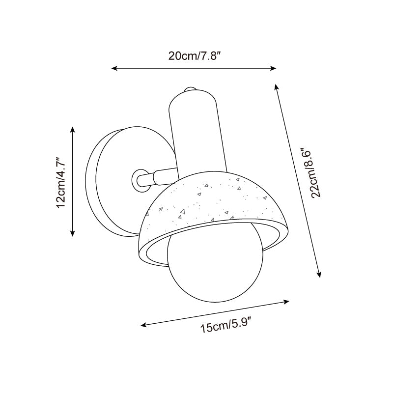Brunite Wall Lamp