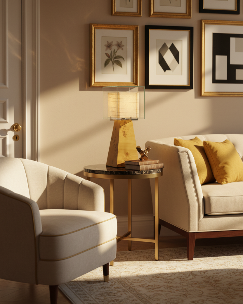 Burlspire Table Lamp