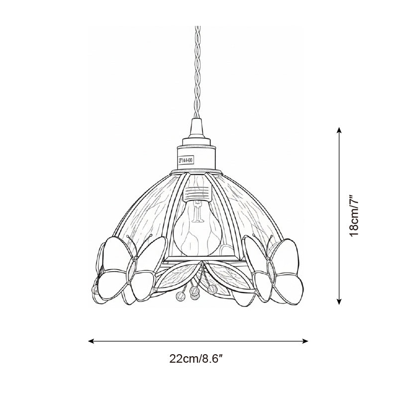 Butterfly Jewel Pendant Lamp