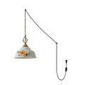 Camellia Grace Plug In Pendant Light