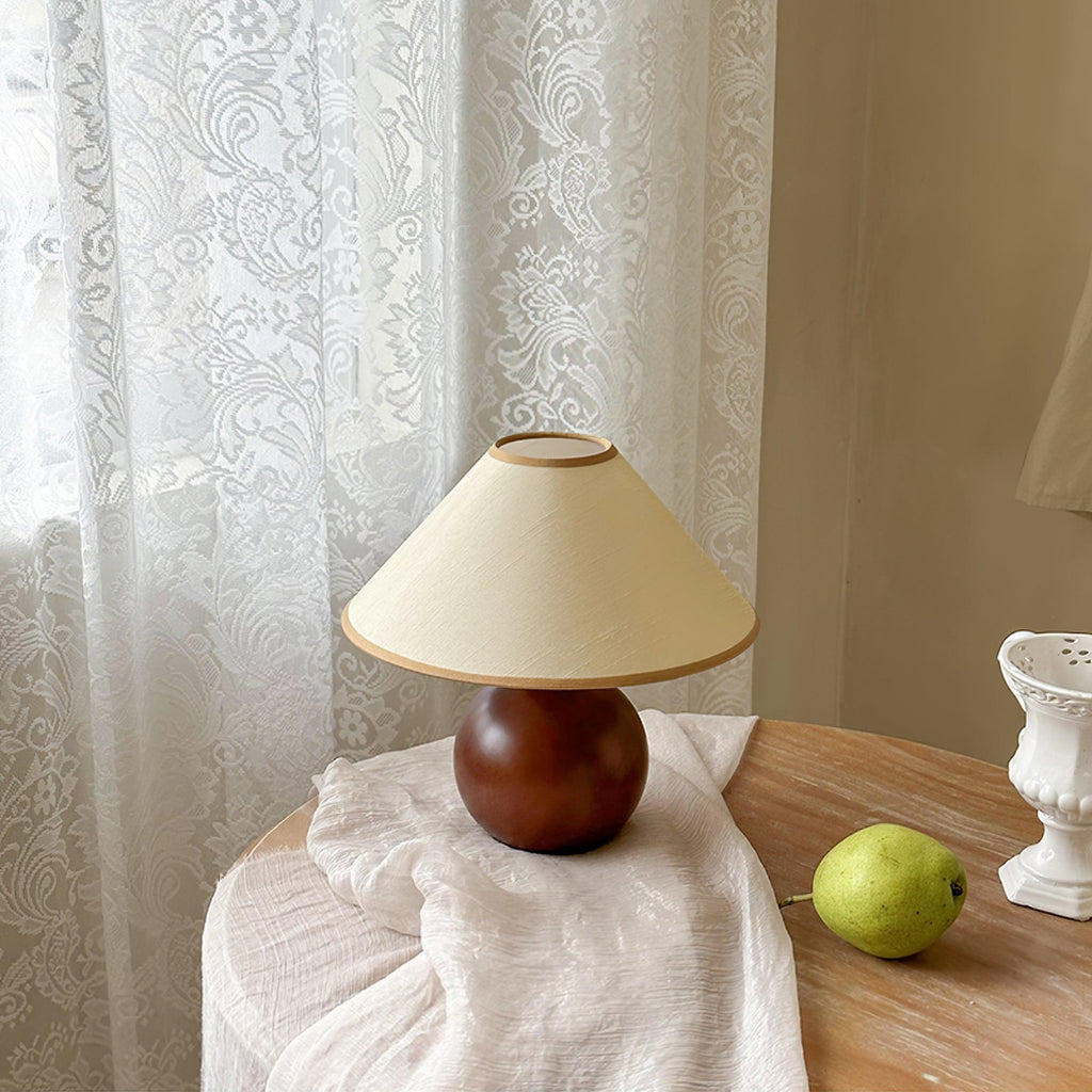 Cankut Wood Table Lamp
