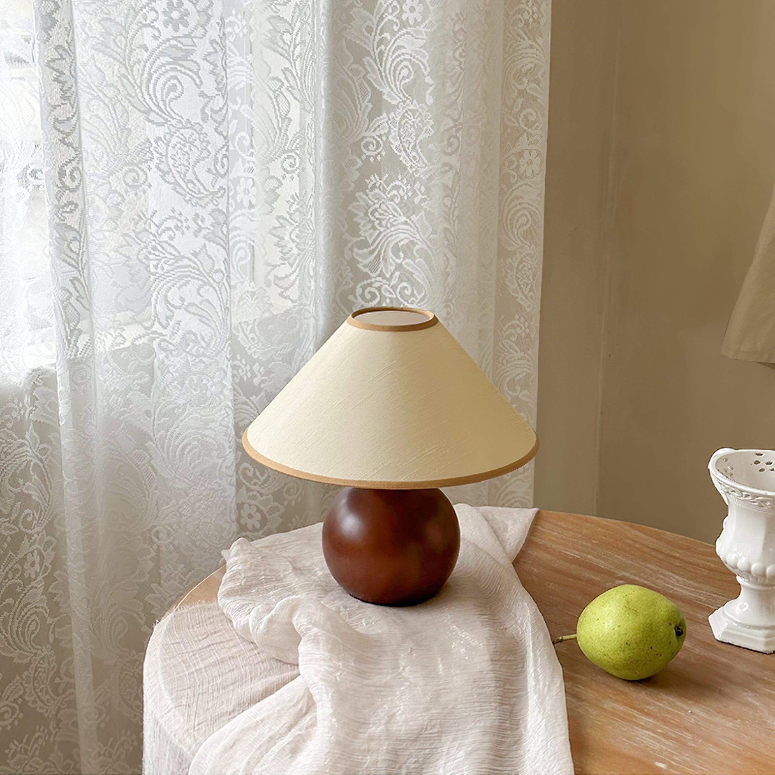 Cankut Wood Table Lamp