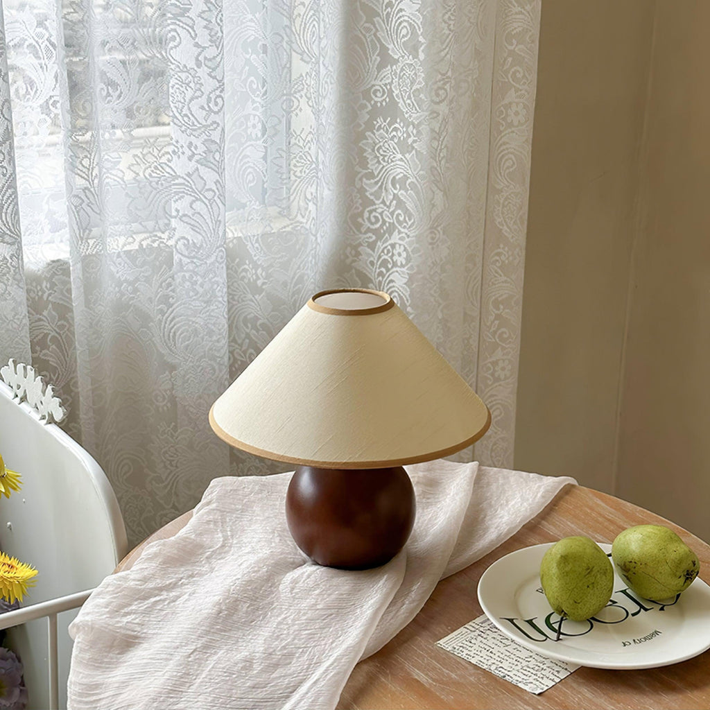 Cankut Wood Table Lamp