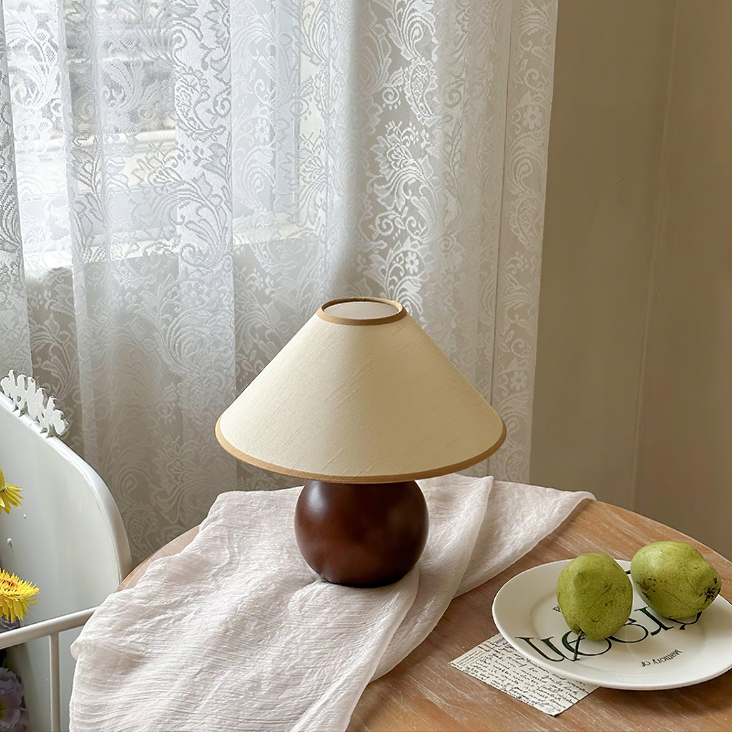 Cankut Wood Table Lamp