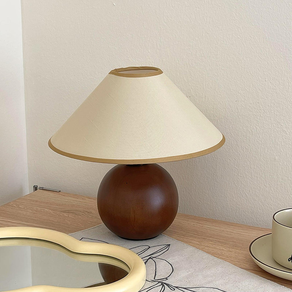 Cankut Wood Table Lamp