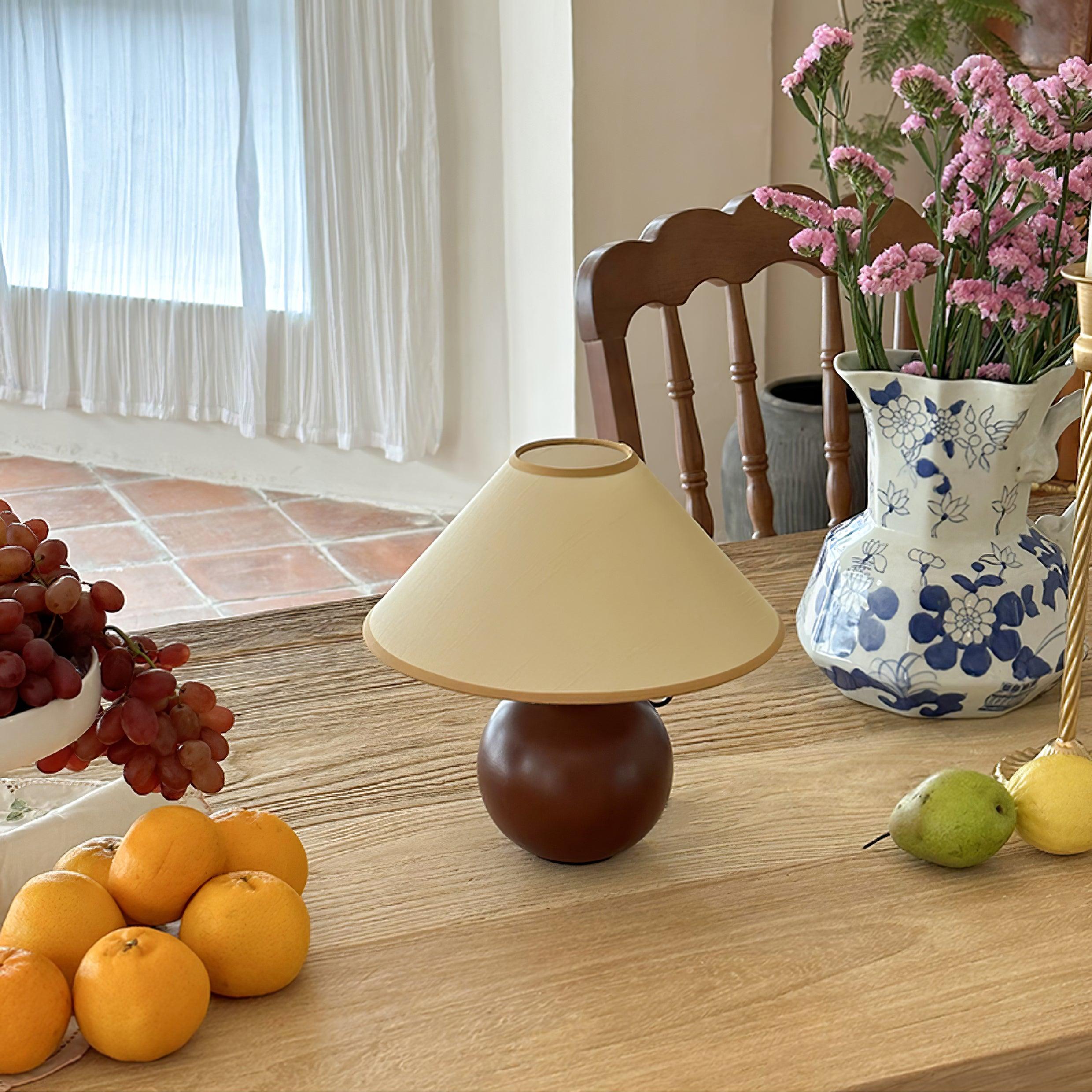 Cankut Wood Table Lamp