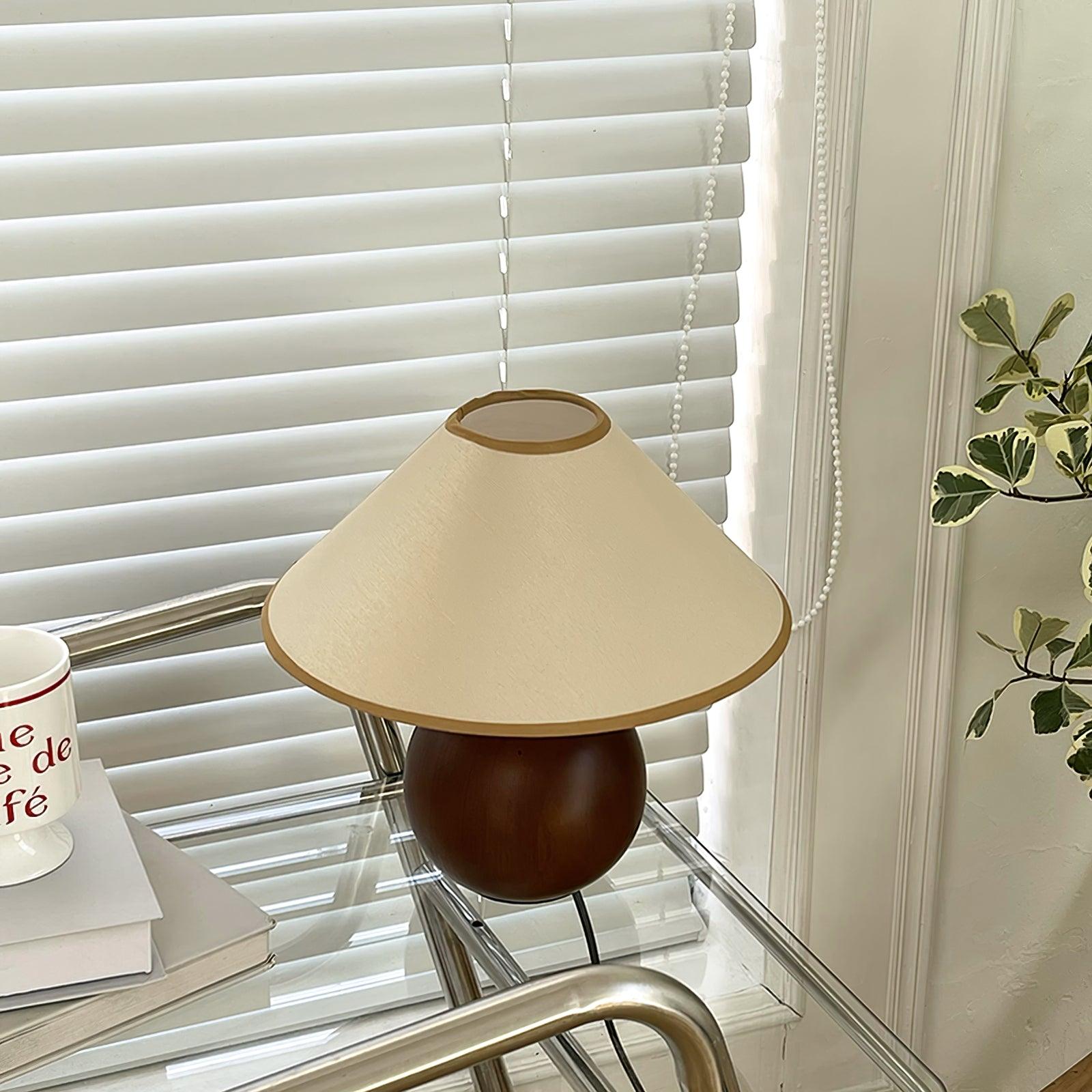 Cankut Wood Table Lamp