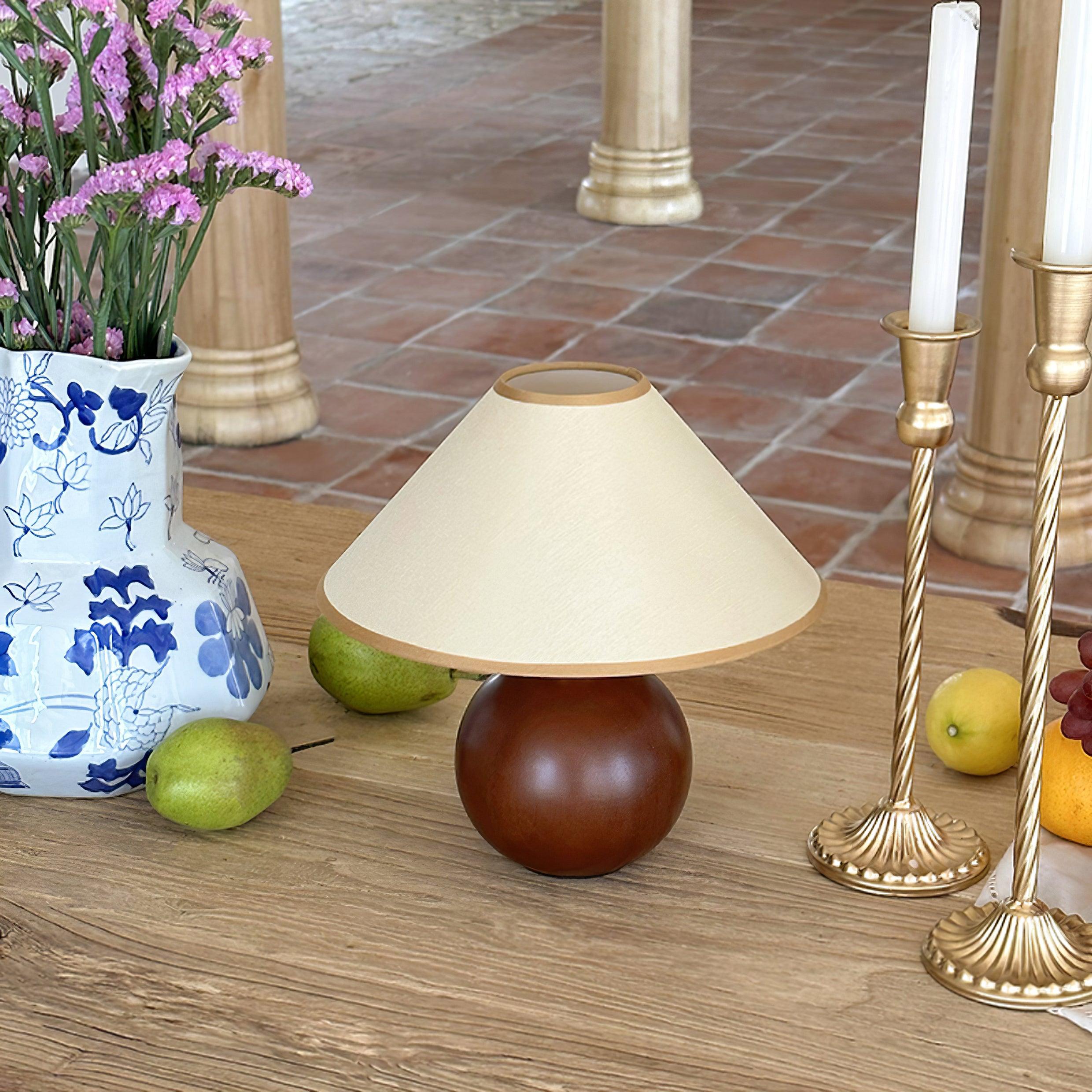 Cankut Wood Table Lamp