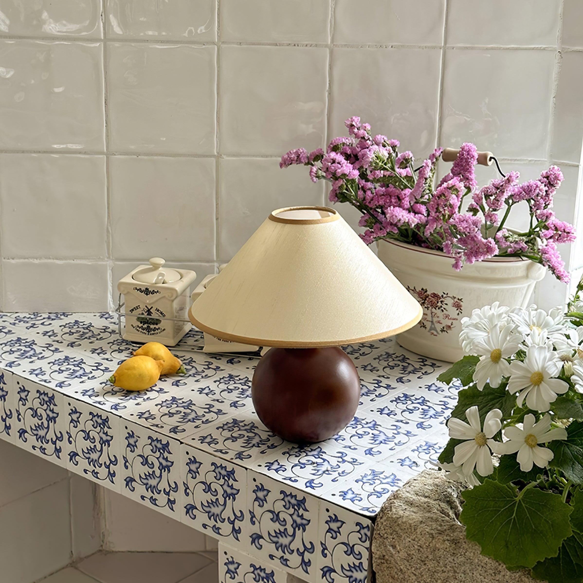 Cankut Wood Table Lamp
