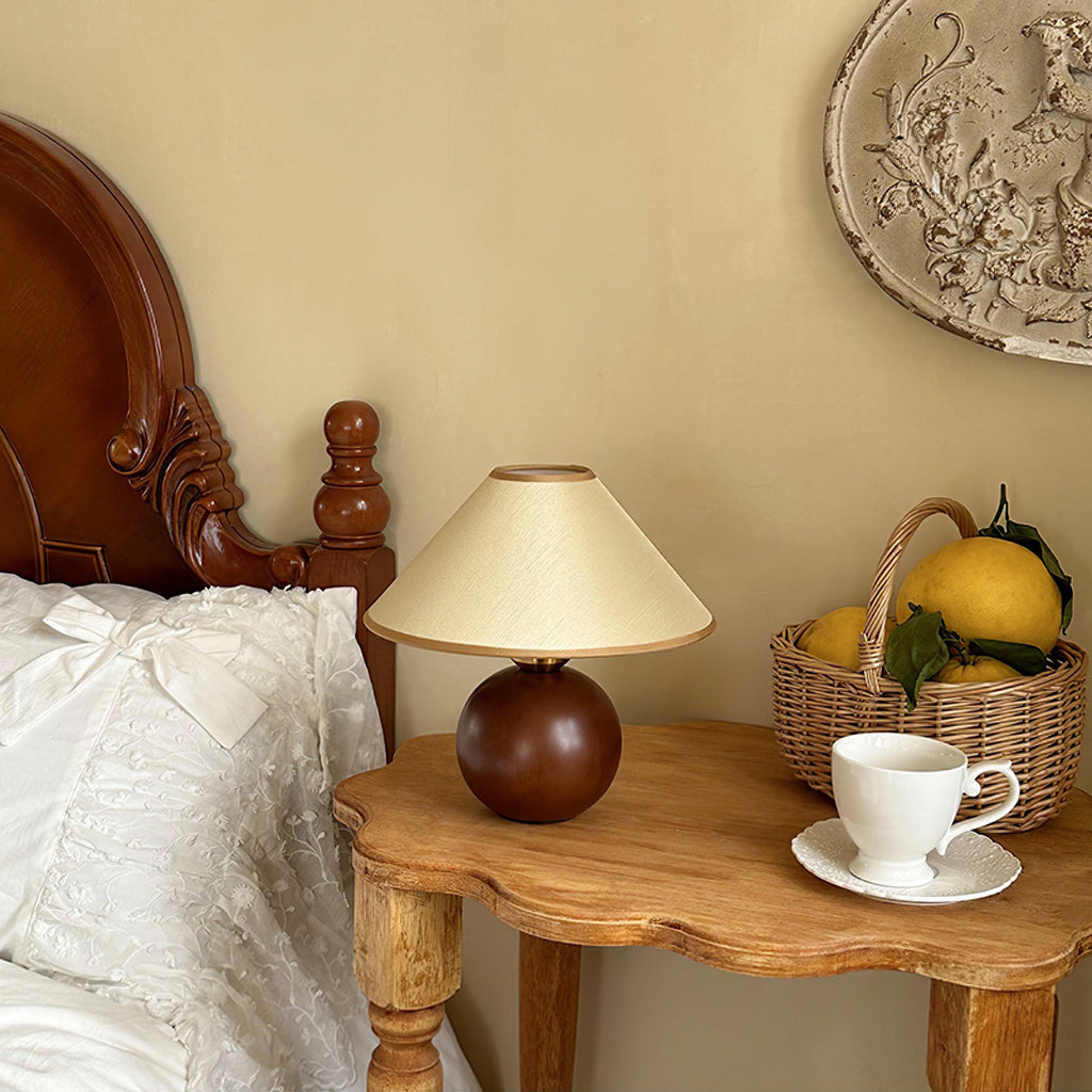Cankut Wood Table Lamp