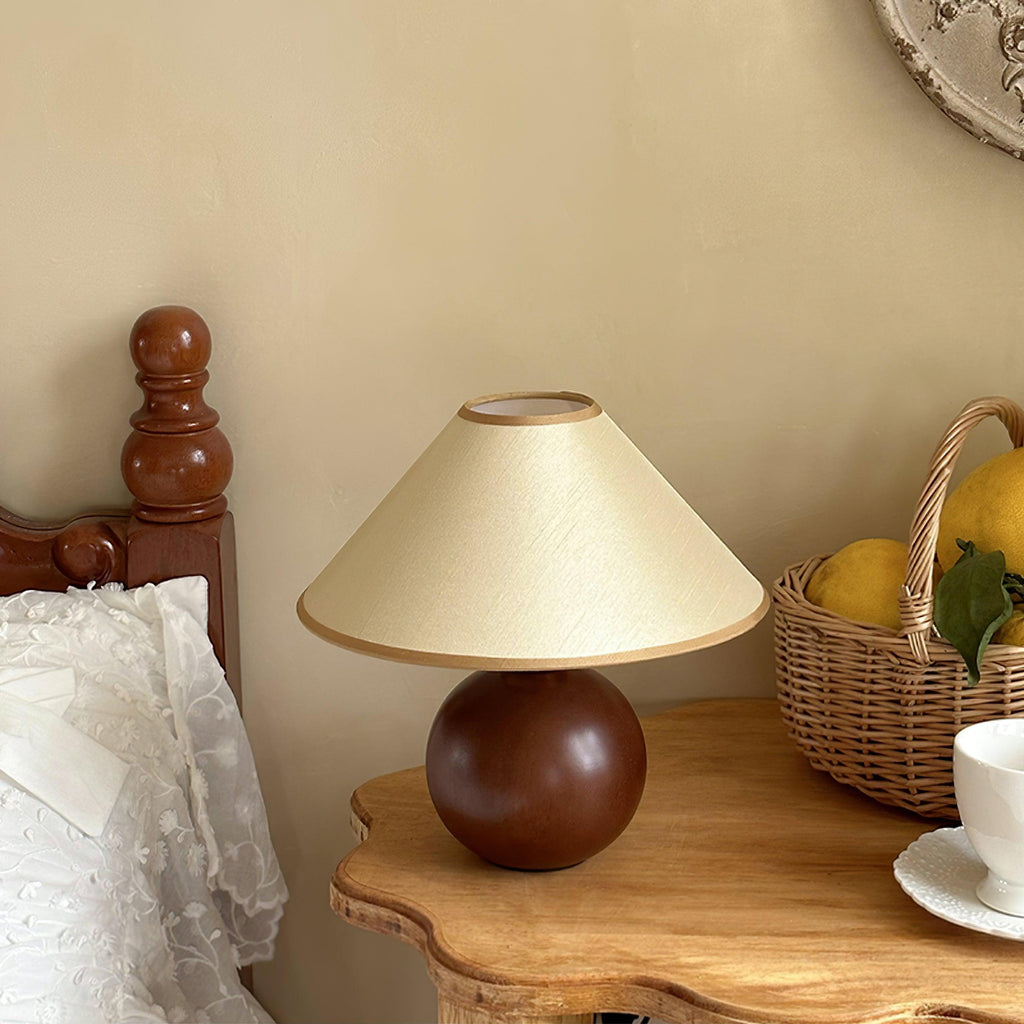 Cankut Wood Table Lamp