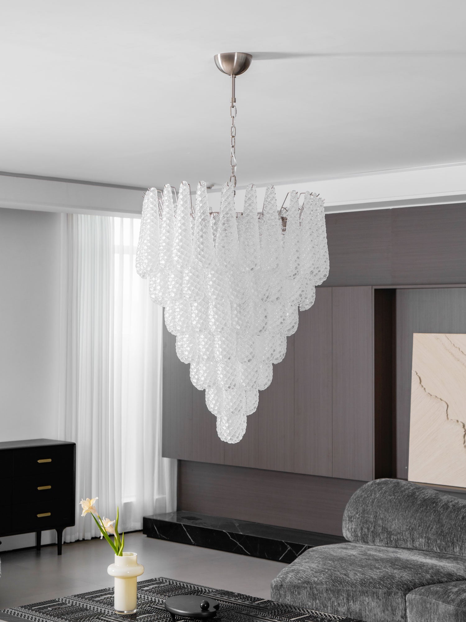 Case Glass Chandelier