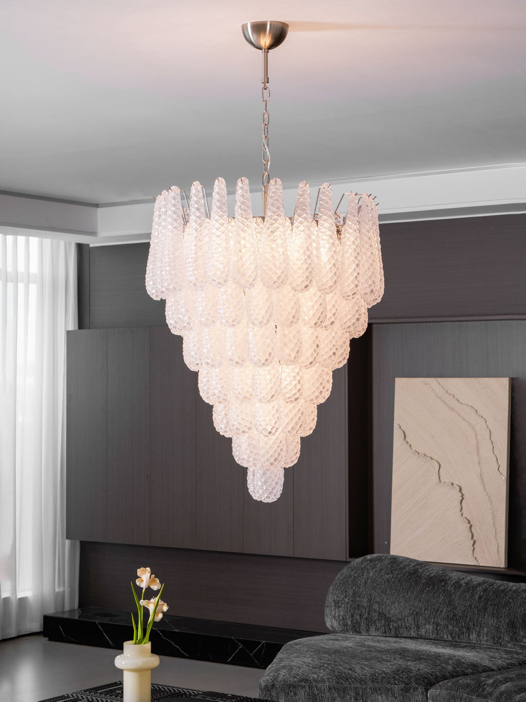 Case Glass Chandelier
