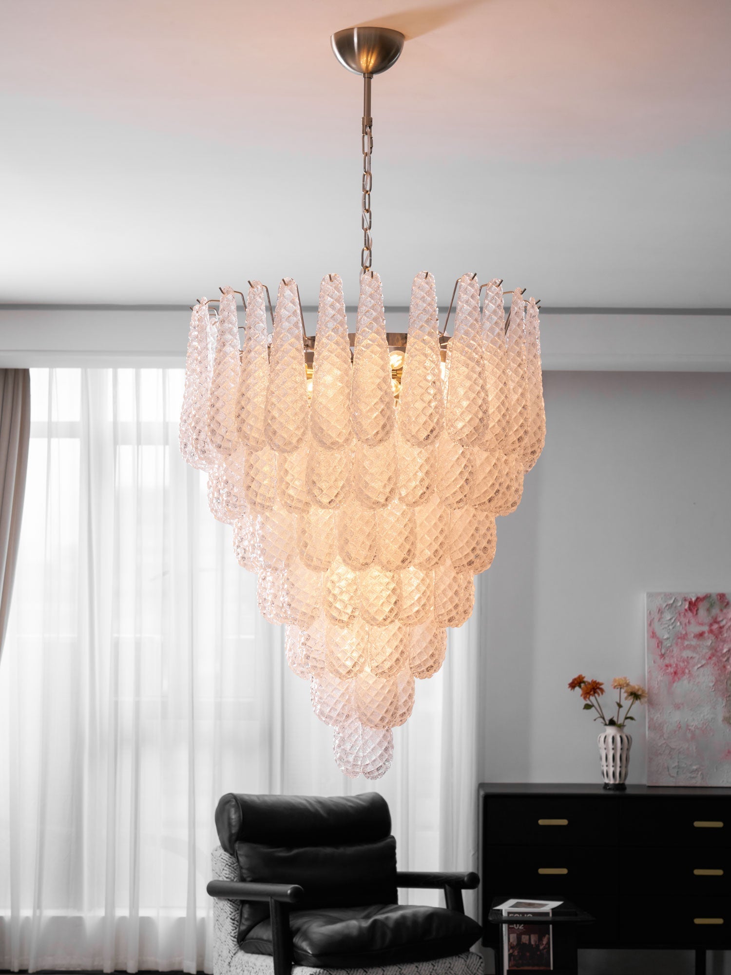 Case Glass Chandelier