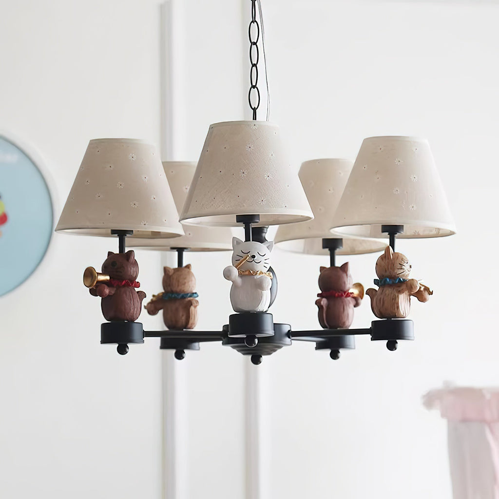 Cat Symphony Chandelier