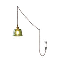 Cavitt Glass Plug In Pendant Light