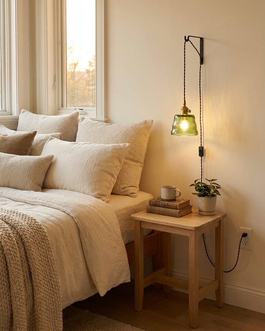 Cavitt Glass Plug In Pendant Light
