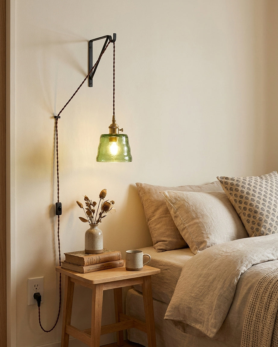 Cavitt Glass Plug In Pendant Light