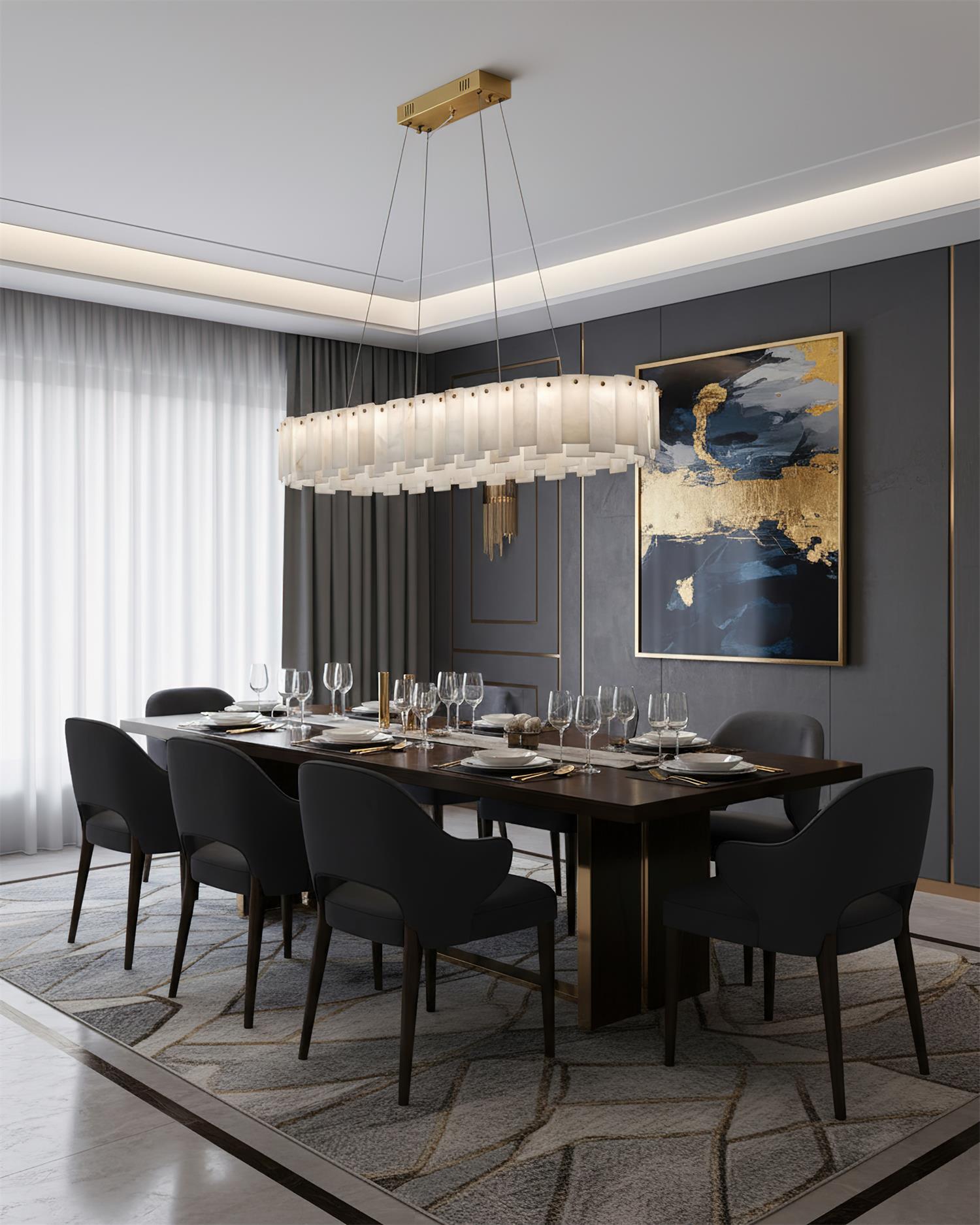Corbett Alabaster Chandelier