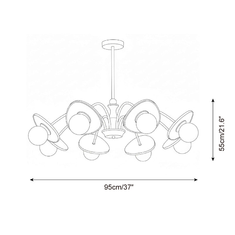 Celestia Orbit Chandelier
