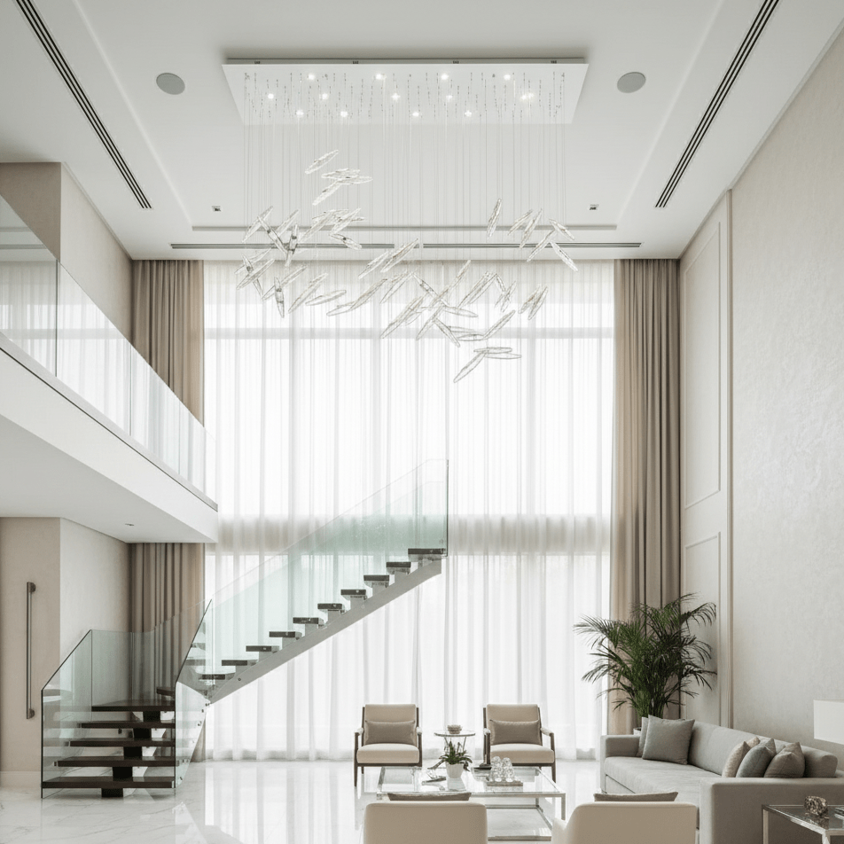 Celestial Cascade Chandelier
