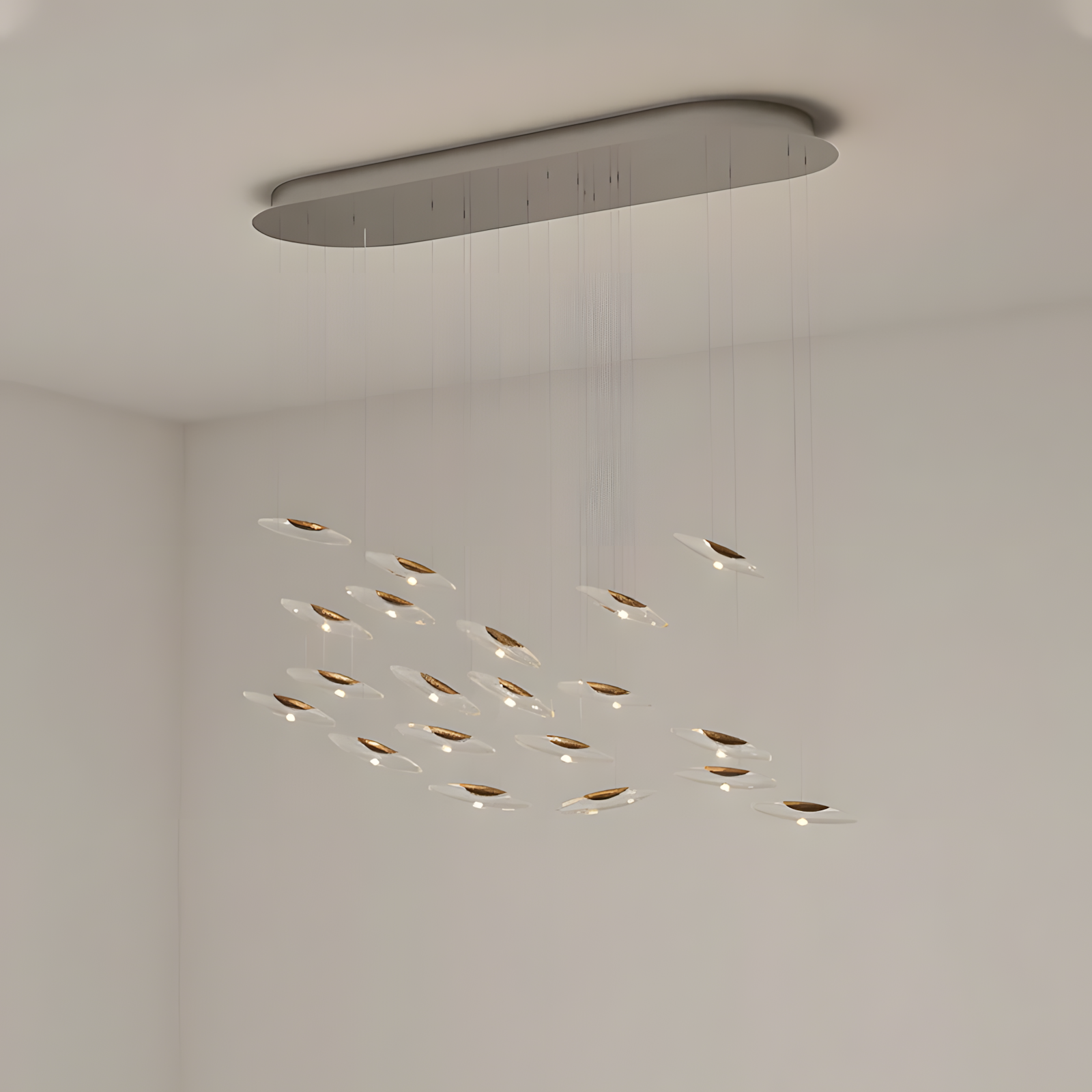 Celestial Cascade Chandelier
