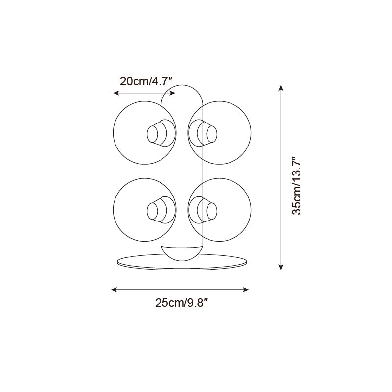 Celumi Bubbles Table Lamp