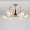 Century Lotus Leaf Chandelier