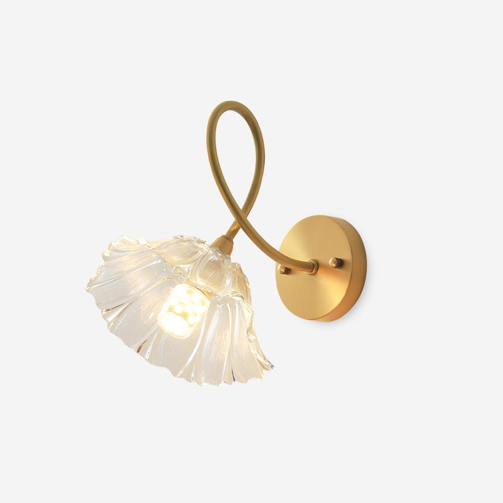 Century Lotus Leaf Wall Lamp