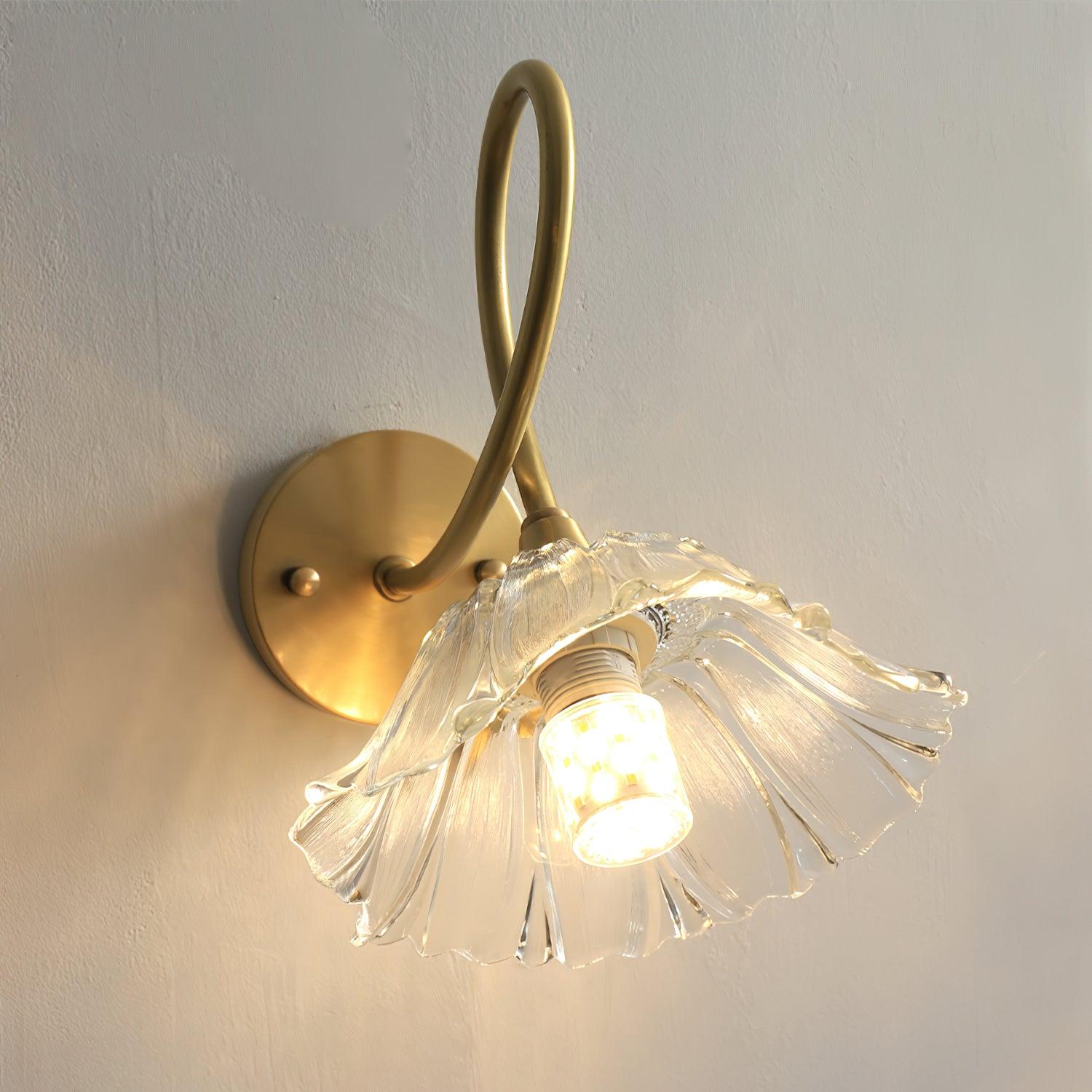 Century Lotus Leaf Wall Lamp