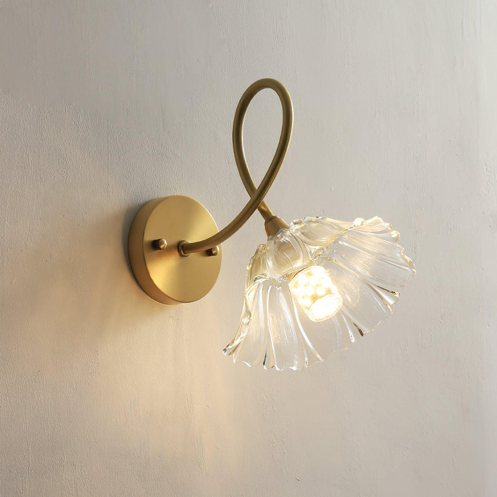 Century Lotus Leaf Wall Lamp