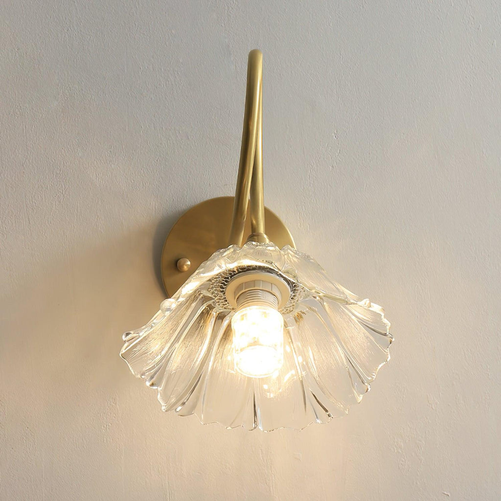 Century Lotus Leaf Wall Lamp