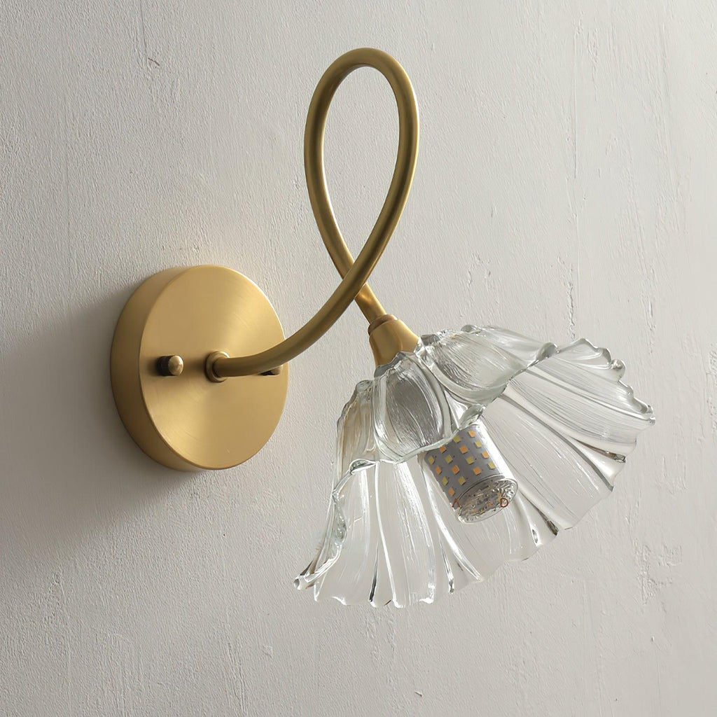 Century Lotus Leaf Wall Lamp