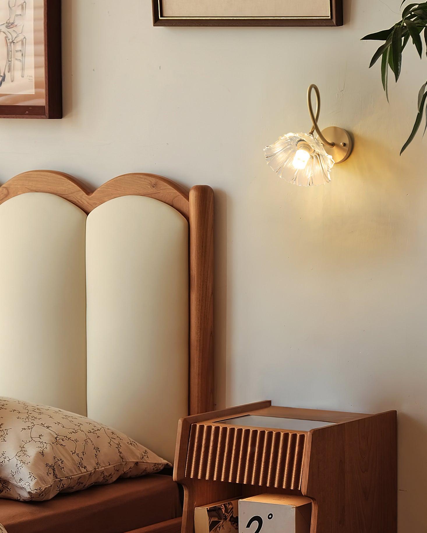 Century Lotus Leaf Wall Lamp