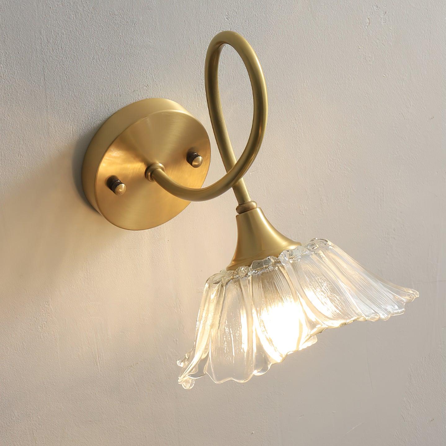 Century Lotus Leaf Wall Lamp