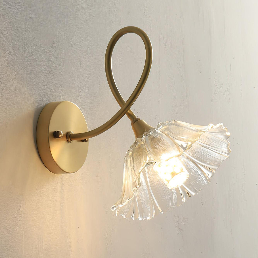 Century Lotus Leaf Wall Lamp
