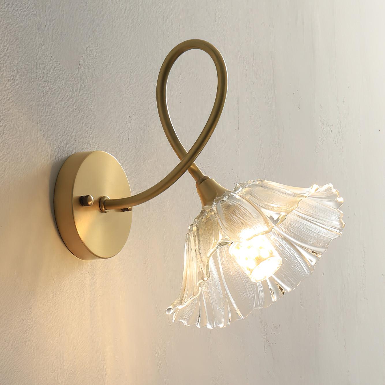 Century Lotus Leaf Wall Lamp