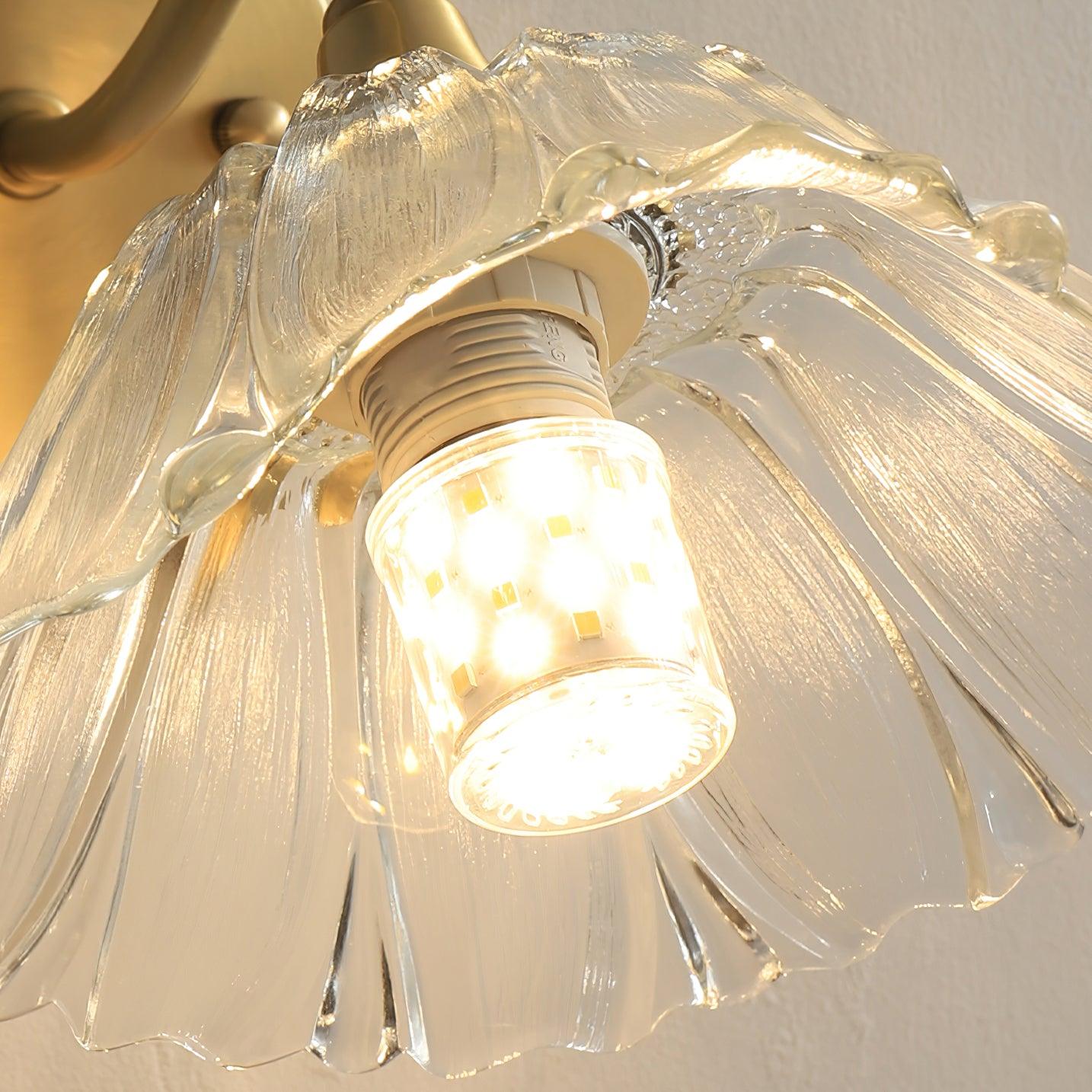 Century Lotus Leaf Wall Lamp