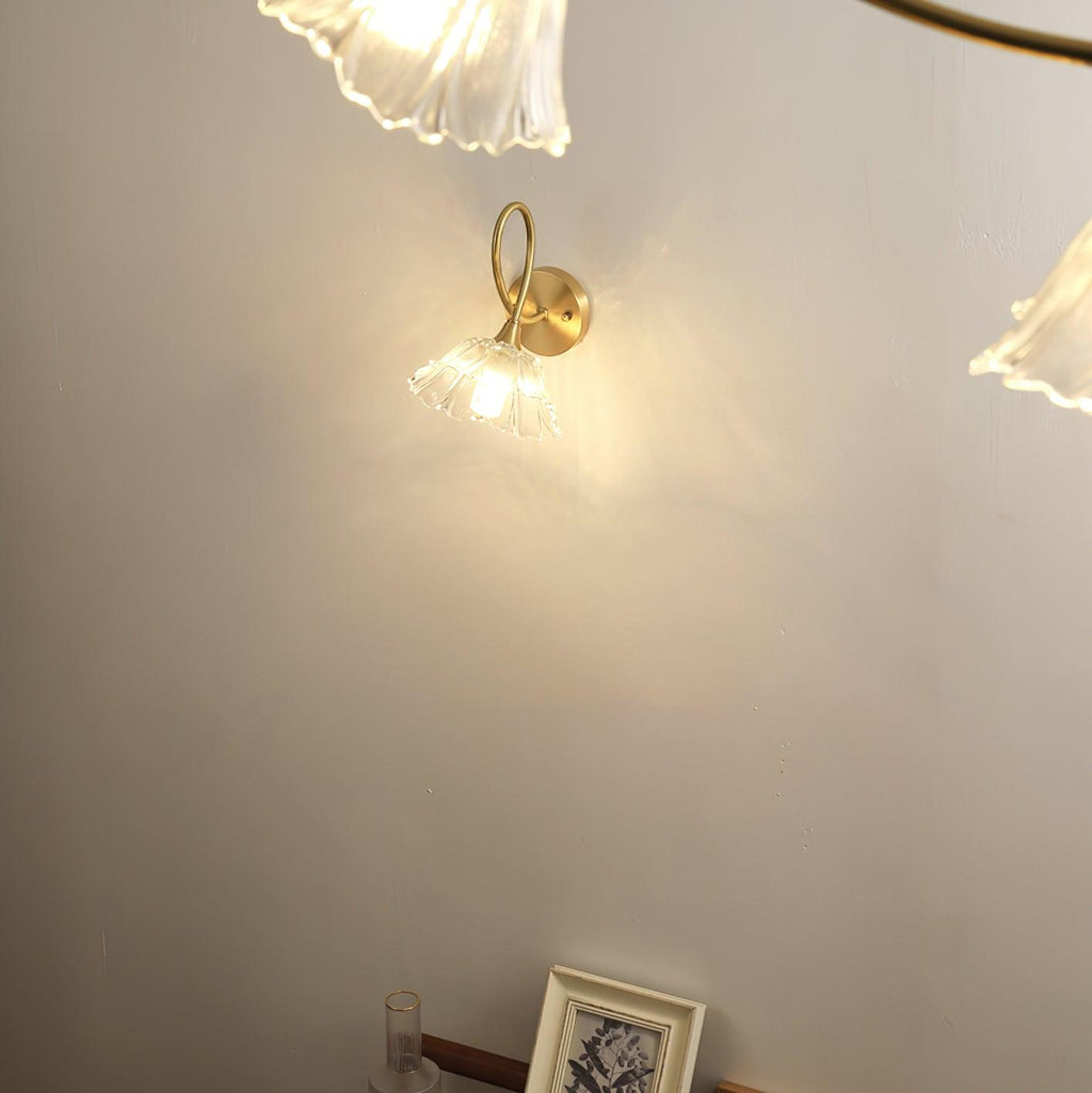 Century Lotus Leaf Wall Lamp