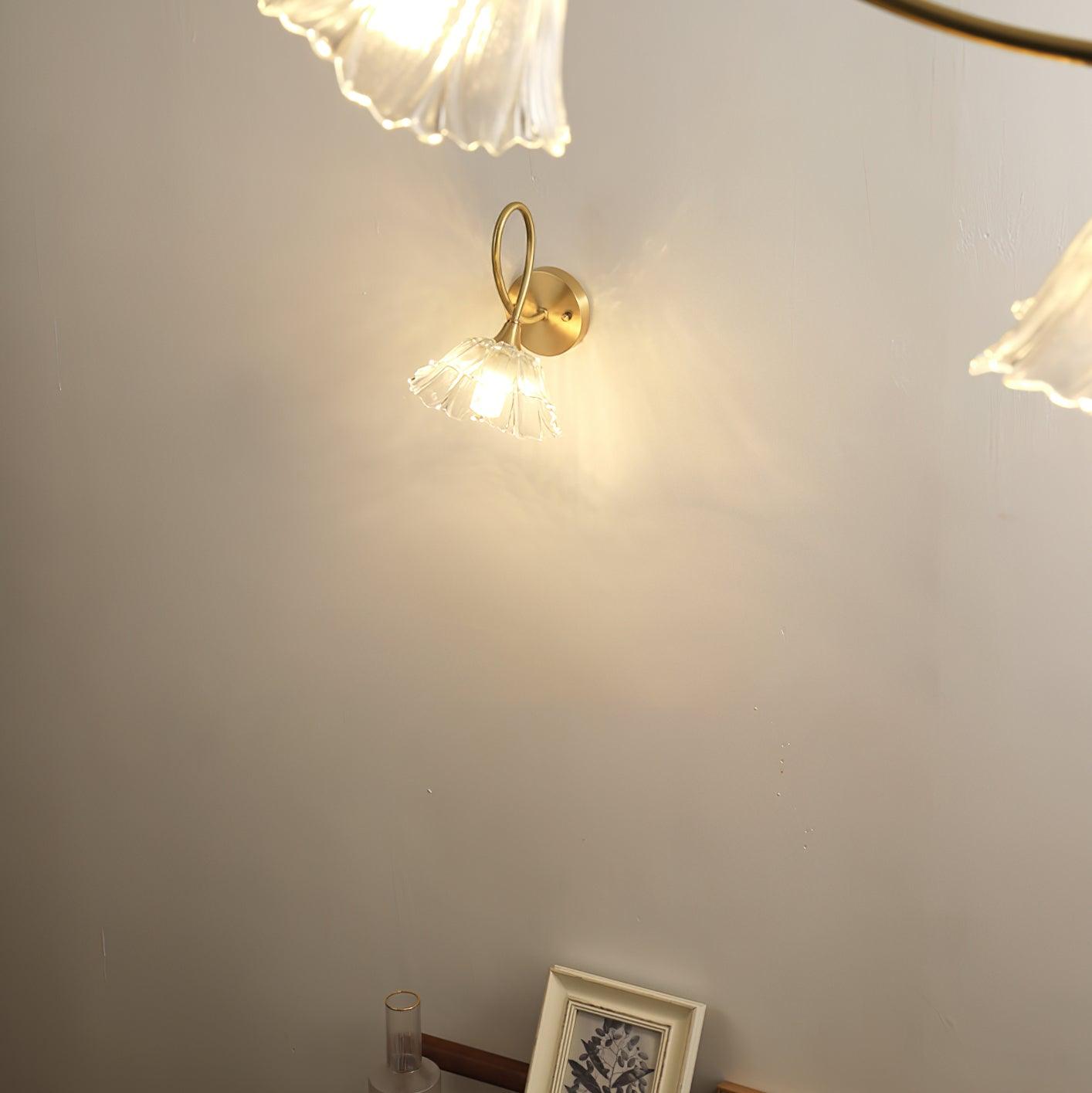 Century Lotus Leaf Wall Lamp