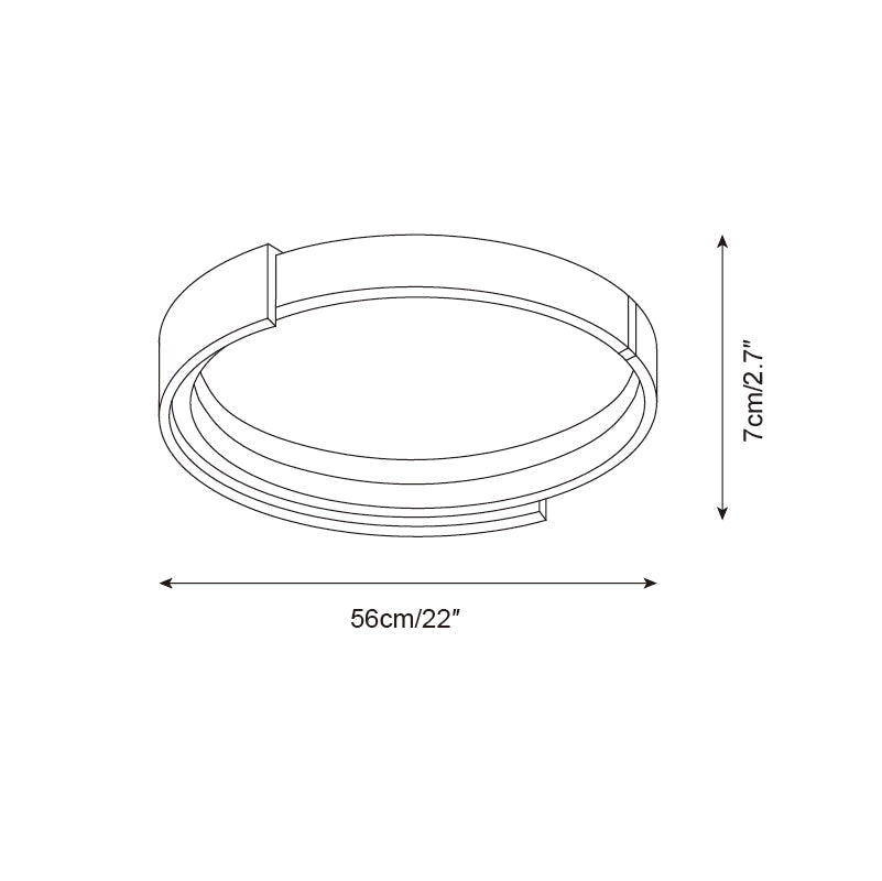 Cerqon Halo Ceiling Lamp