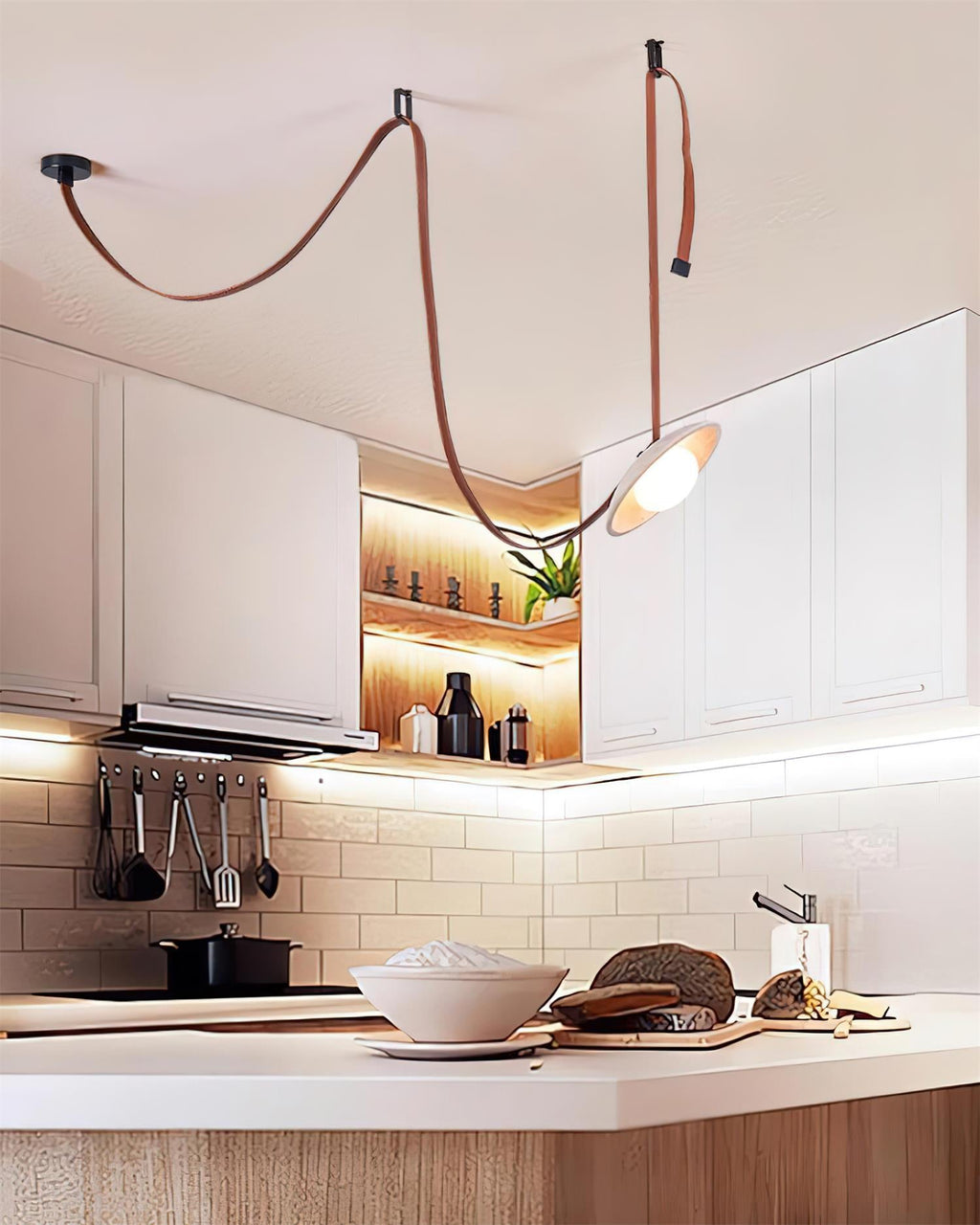 Ceylon Travertine Chandelier