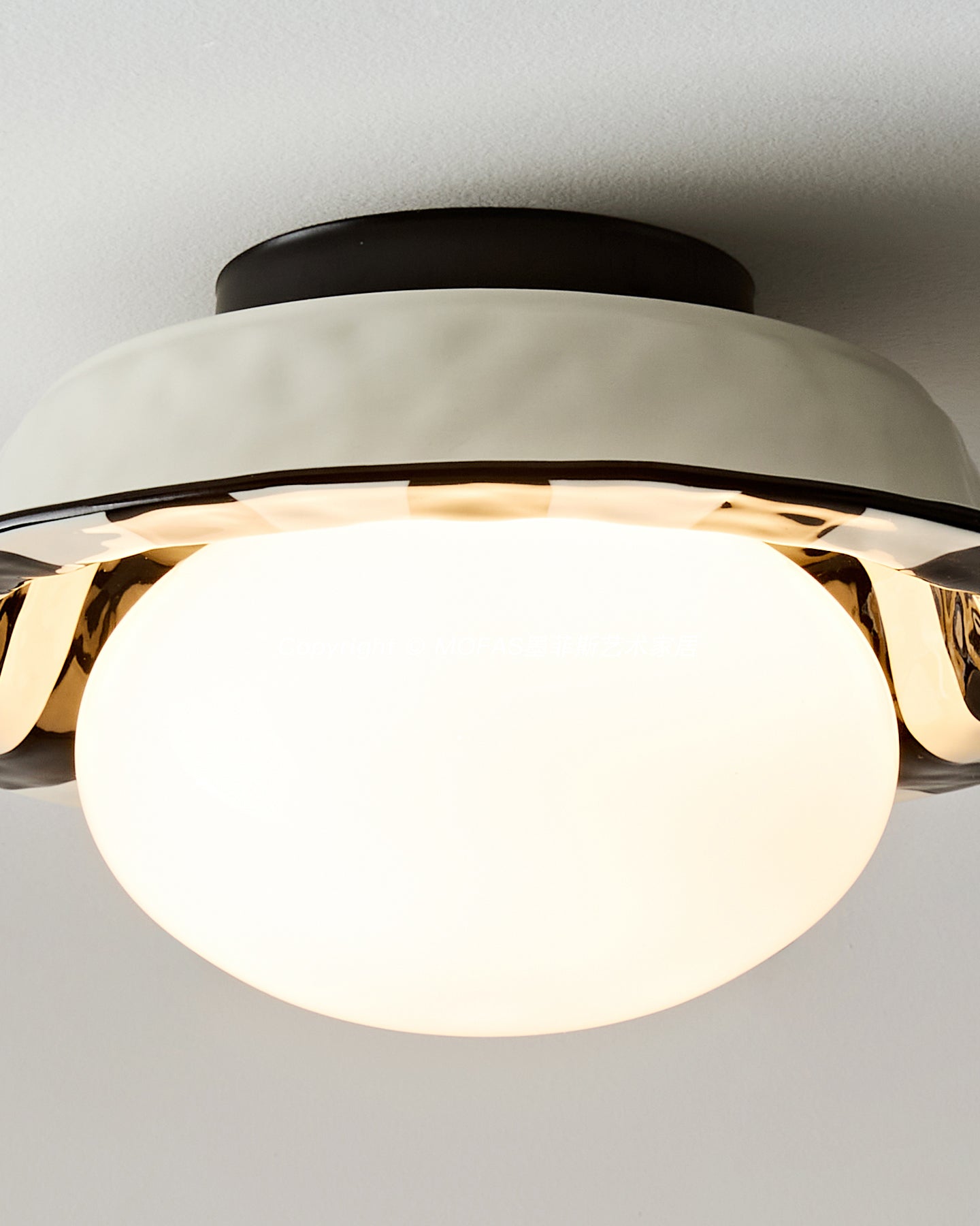 Checker Ceiling Lamp