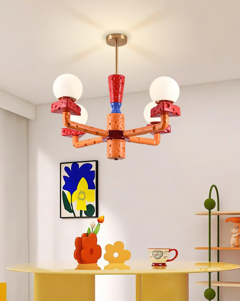 Cheese Chandelier