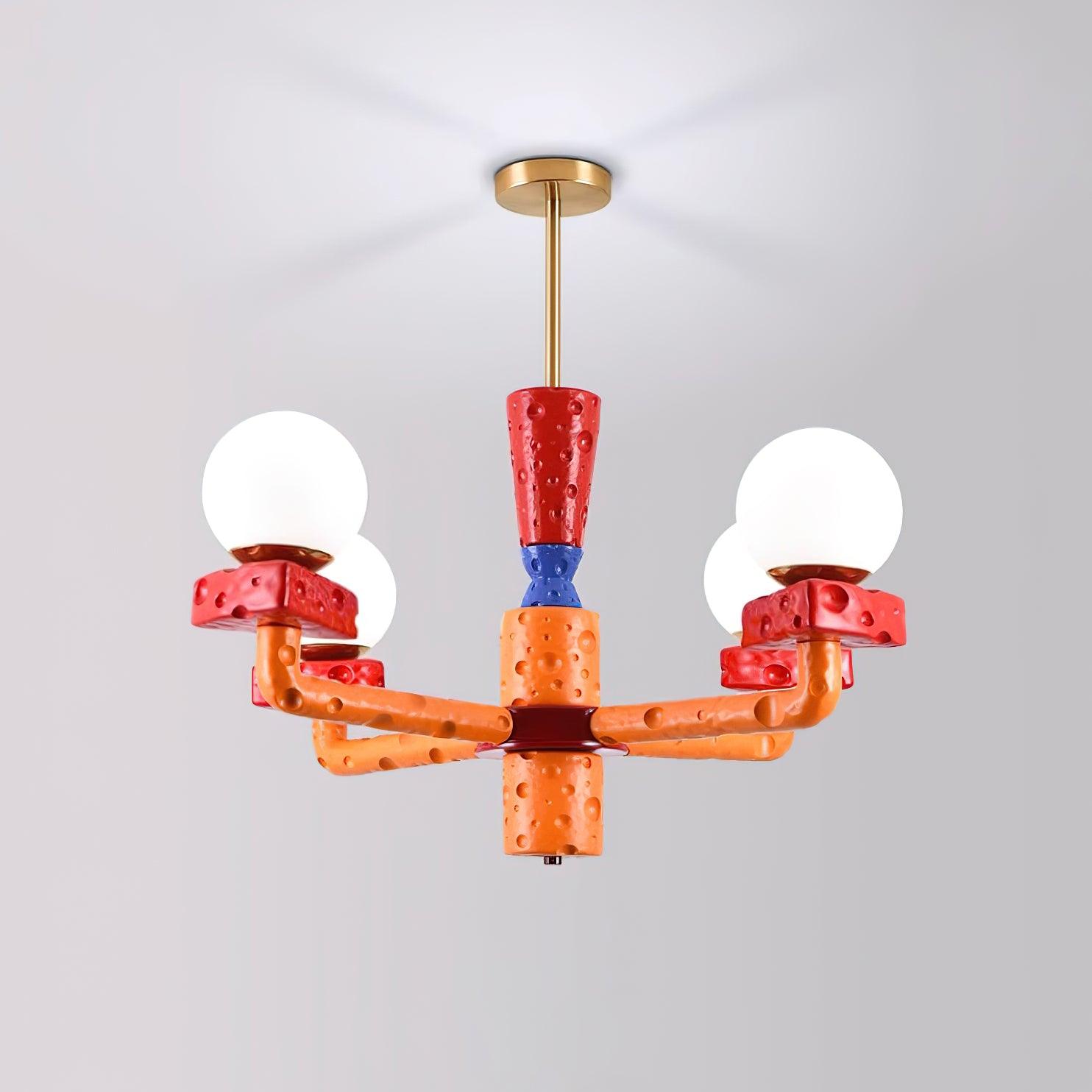 Cheese Chandelier