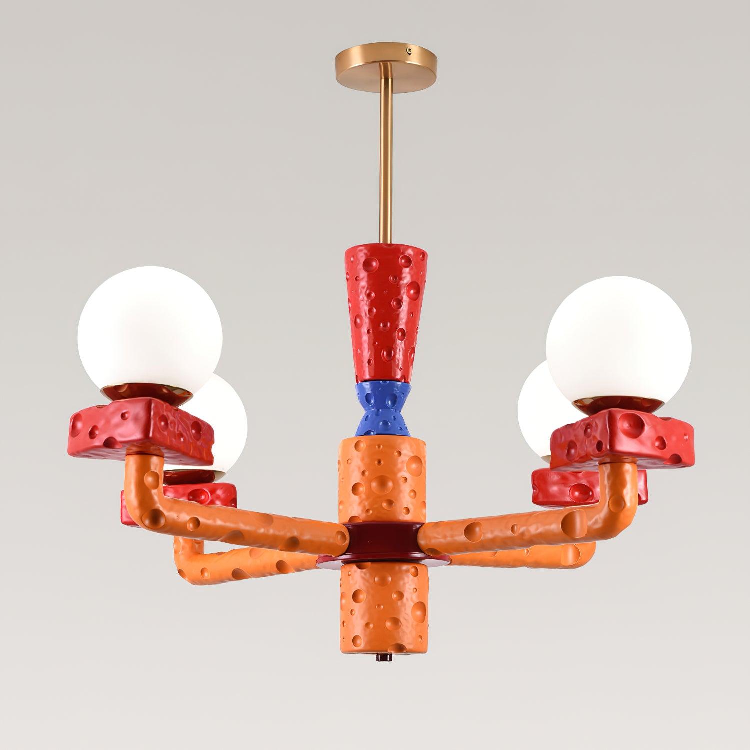 Cheese Chandelier