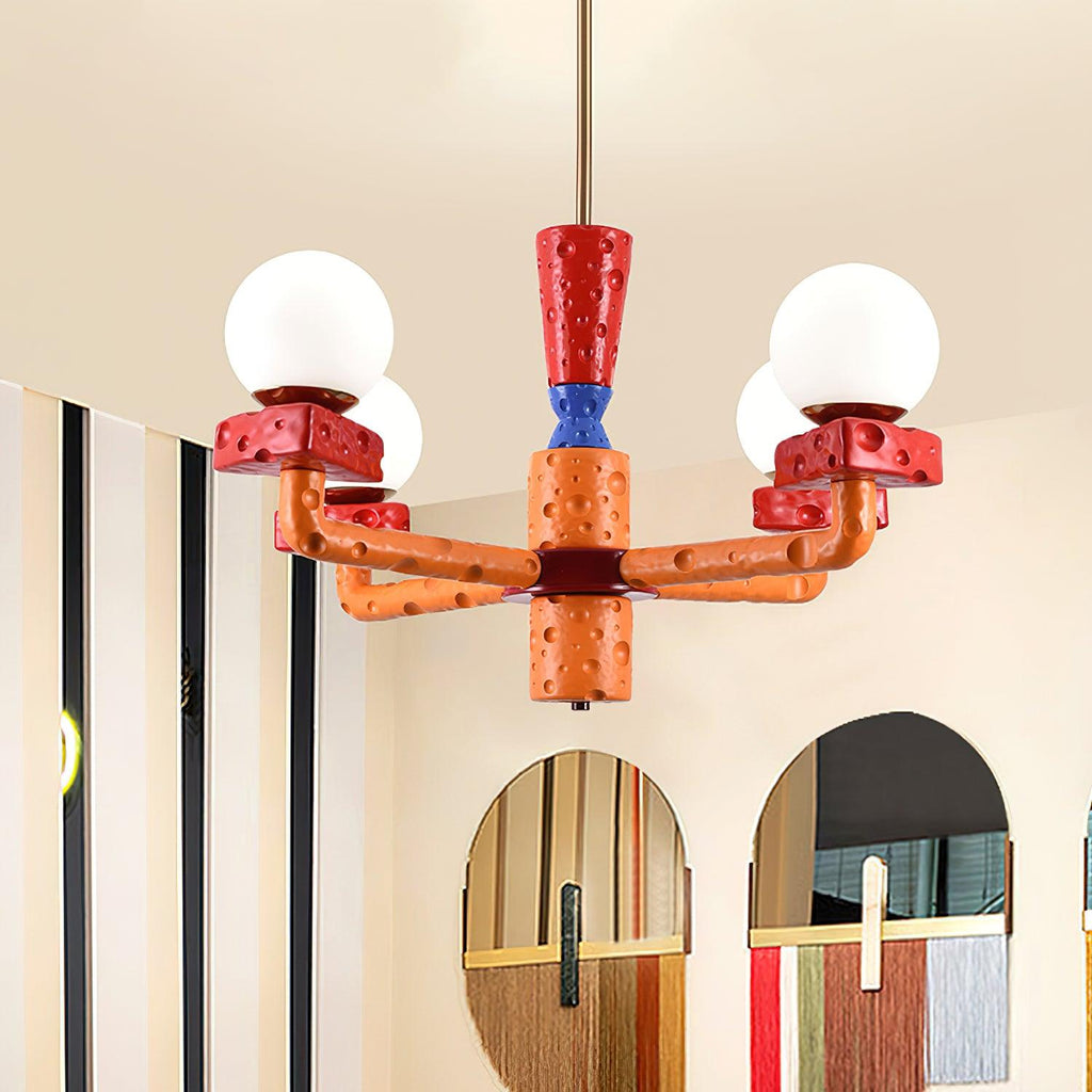 Cheese Chandelier