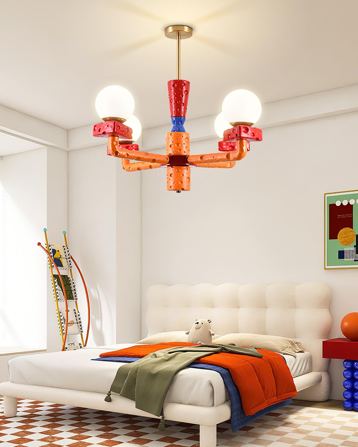 Cheese Chandelier