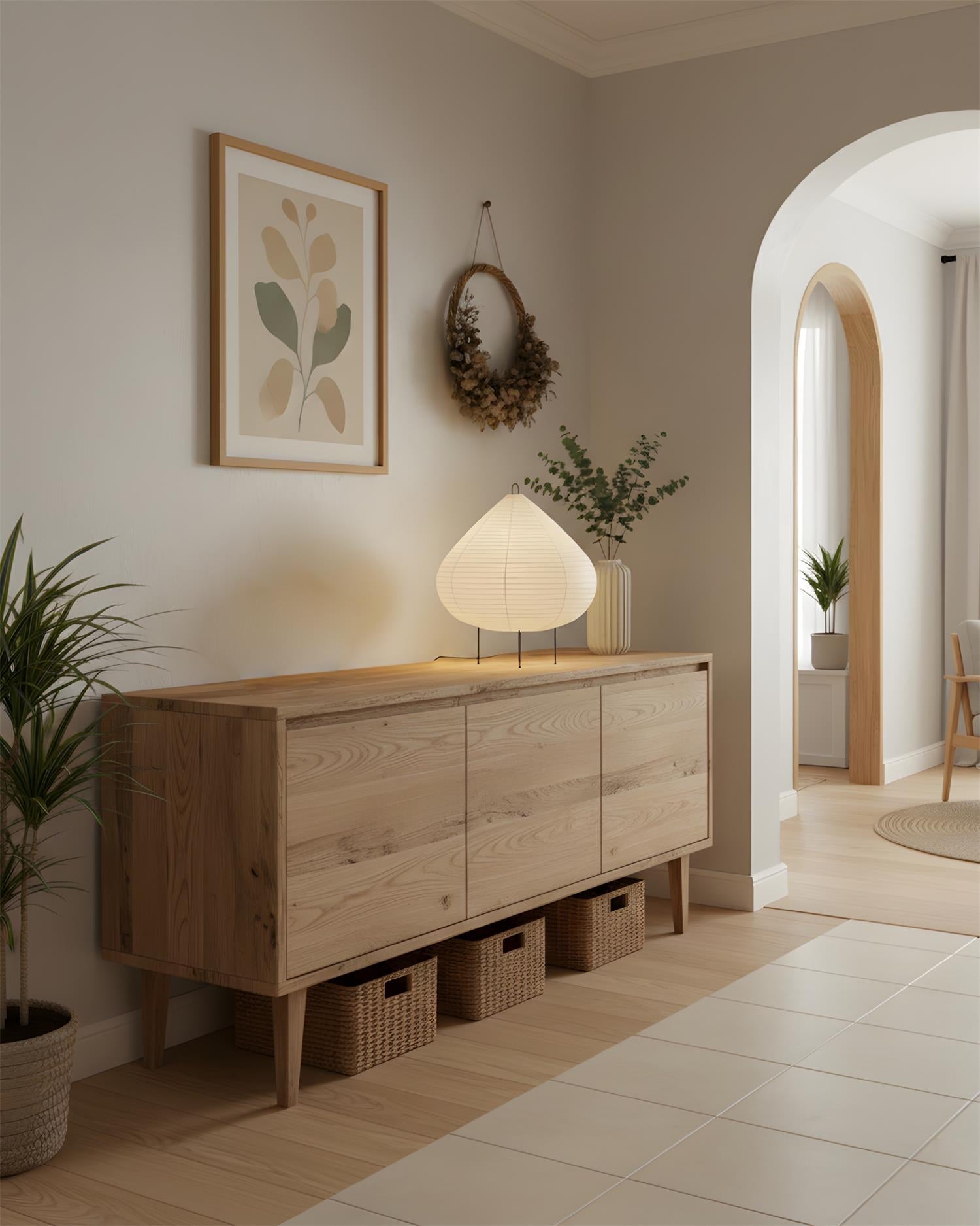 Chestnut Table Lamp