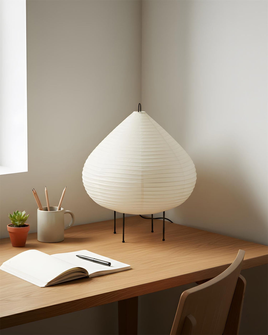 Chestnut Table Lamp